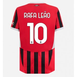 Billiga AC Milan Rafael Leao #10 Hemmatröja 2024-25 Kortärmad